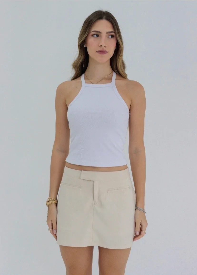 Short Saia Sarah Creme