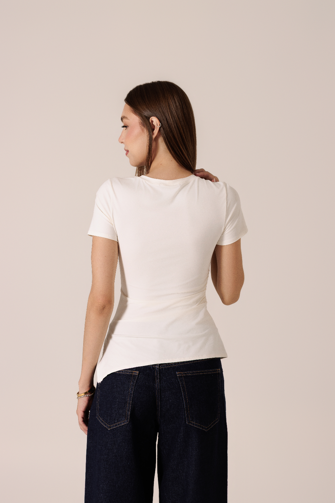 Blusa Assimétrica Denise Poliamida