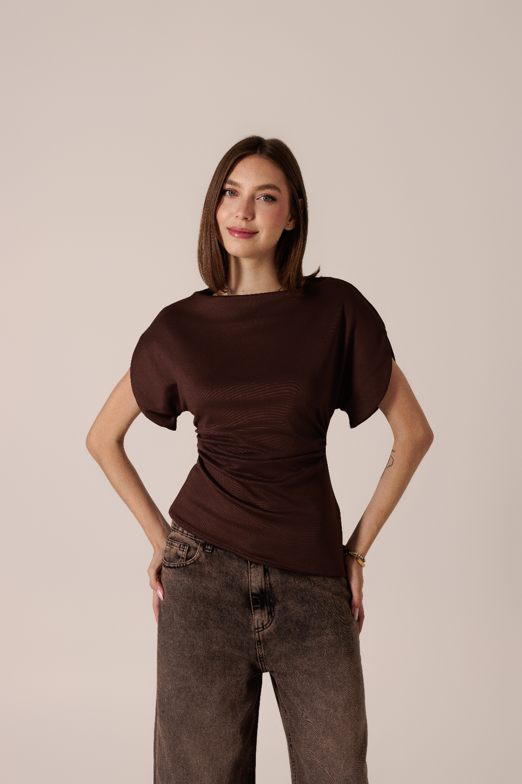 Blusa Drapeada Sofia